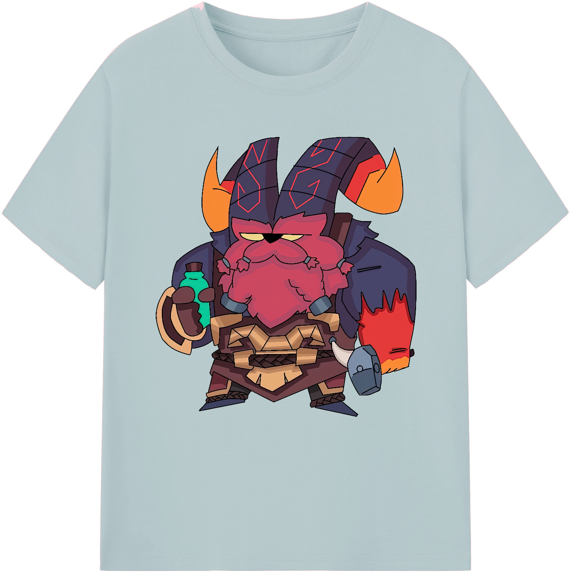 リーグ・オブ・レジェンド League of Legends LOL 綿100％半袖Tシャツ（フロントプリント）